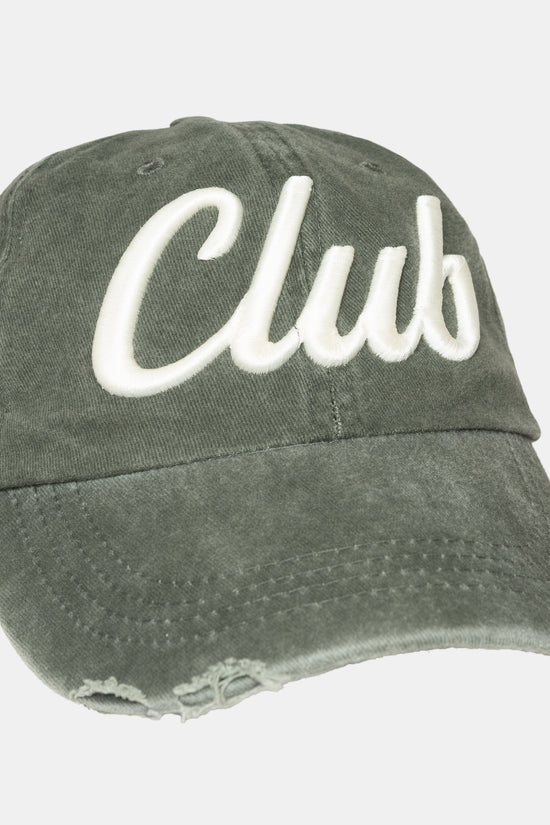 GREEN CLUB CAP