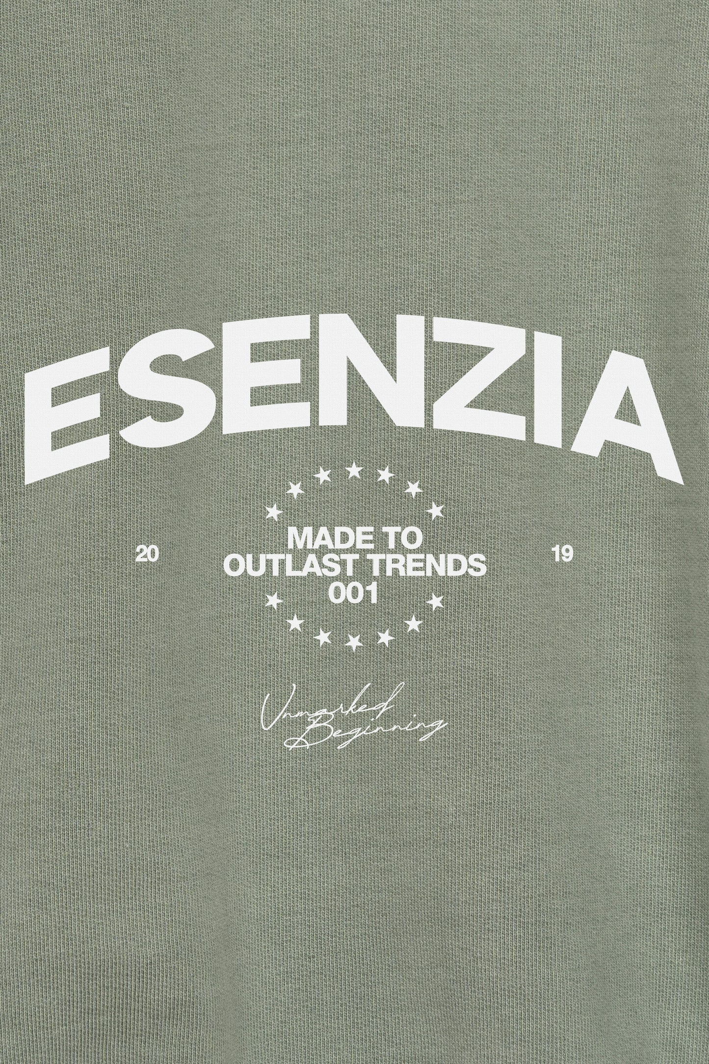 GREEN OUTLAST CREWNECK