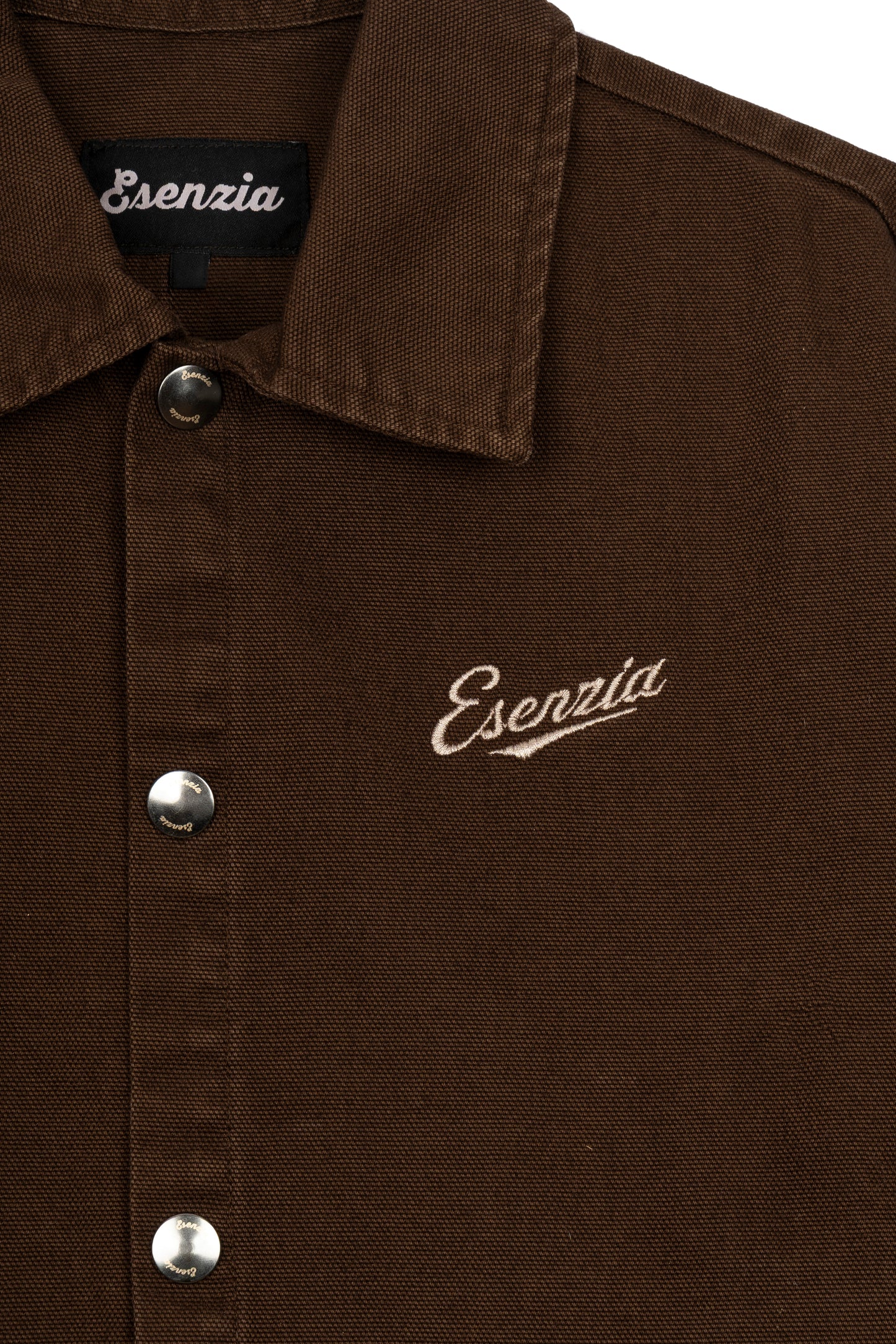 BROWN ESSENTIAL JACKET