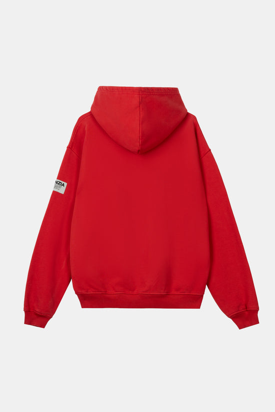 SCARLET CHEST HOODIE