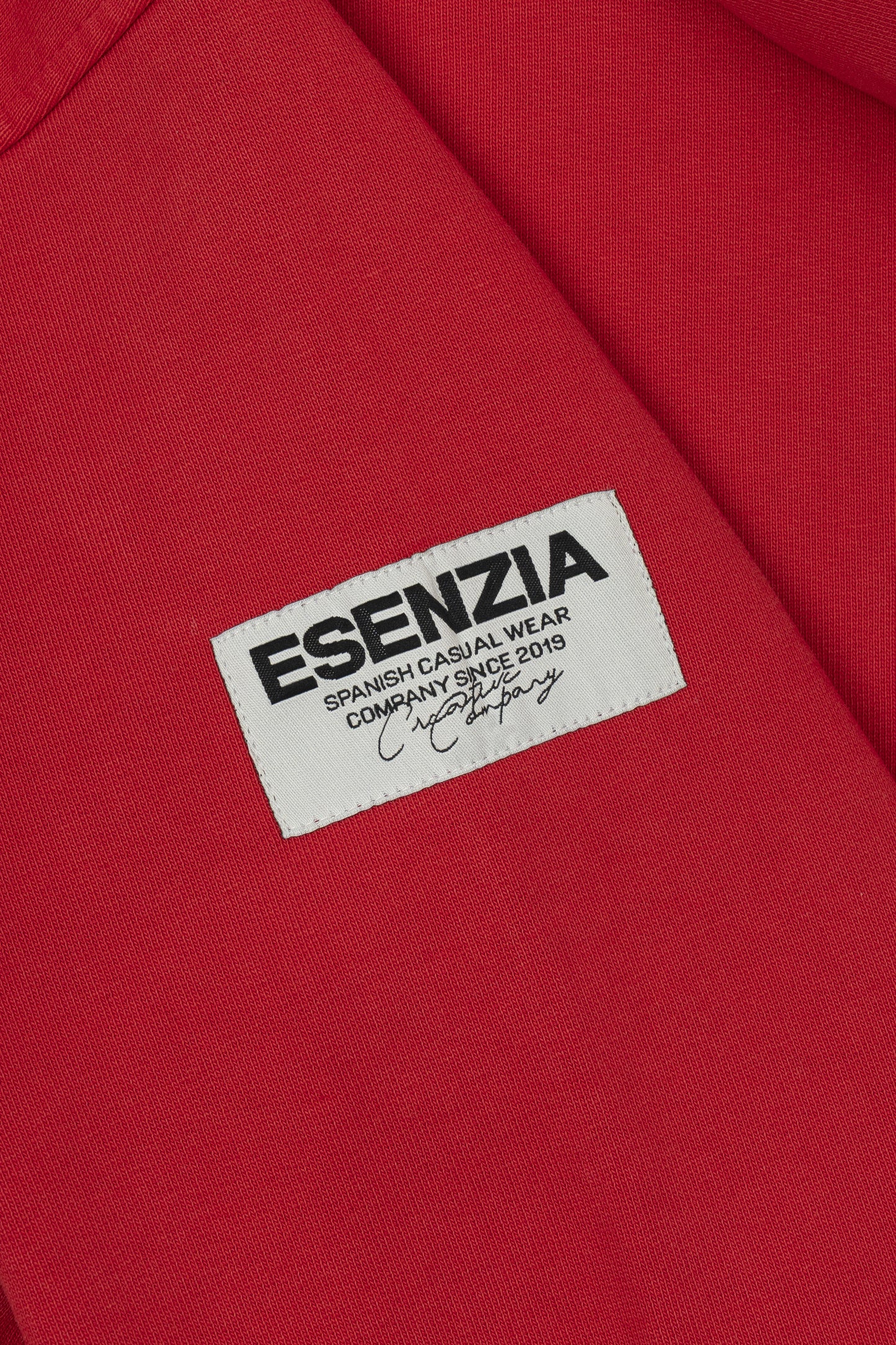 SCARLET CHEST HOODIE