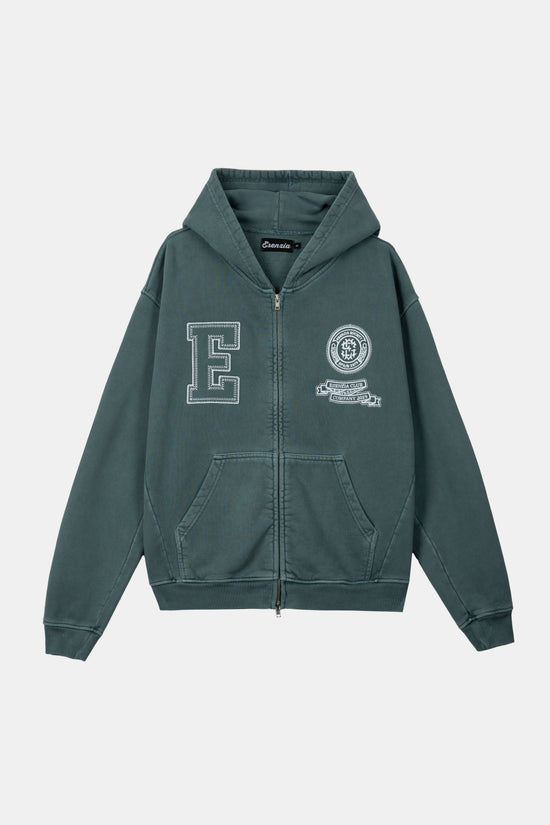 TURQUOISE PATH ZIPPER