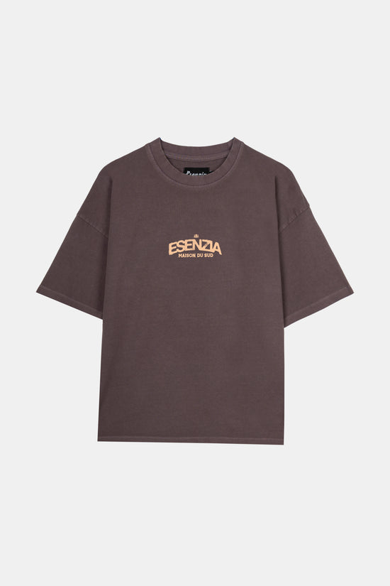 PURPLE PALMERAIE TEE