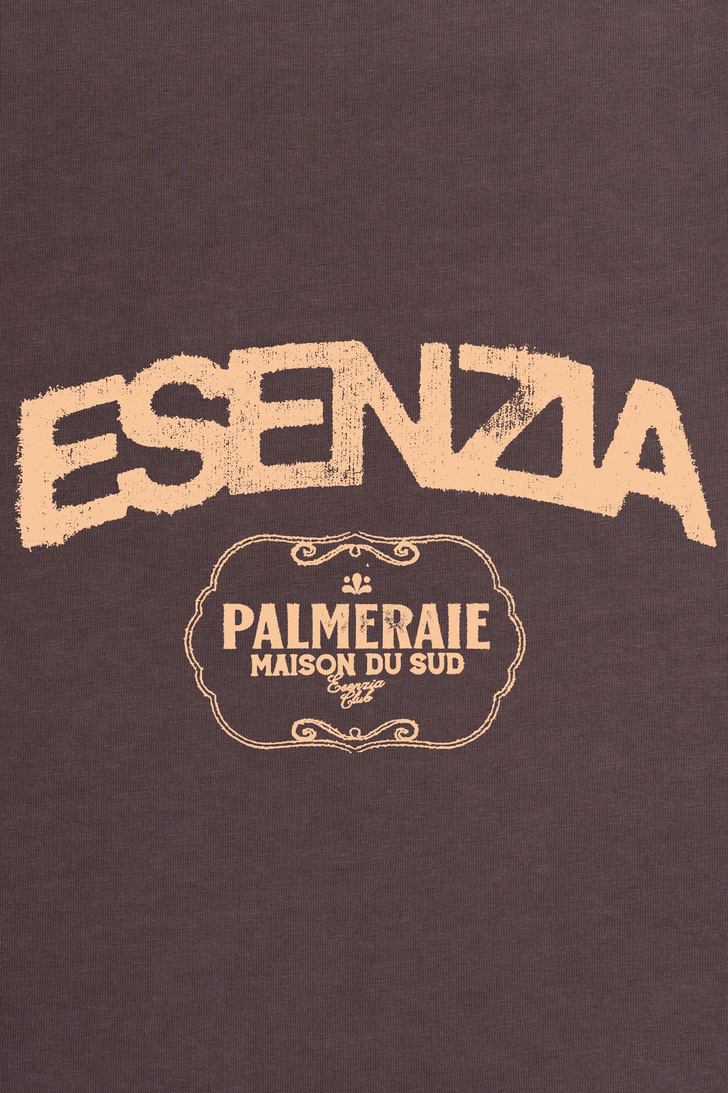 PURPLE PALMERAIE TEE