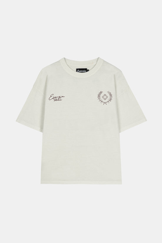 BEIGE LAUREL TEE