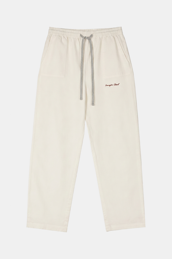 WHITE LINEN PANTS