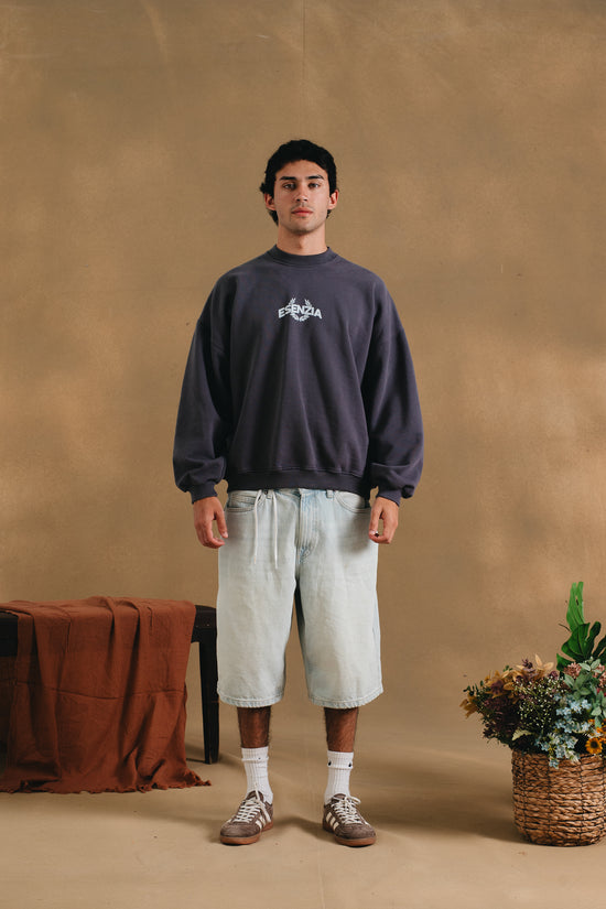 LAVA GREY ROYAL CREWNECK