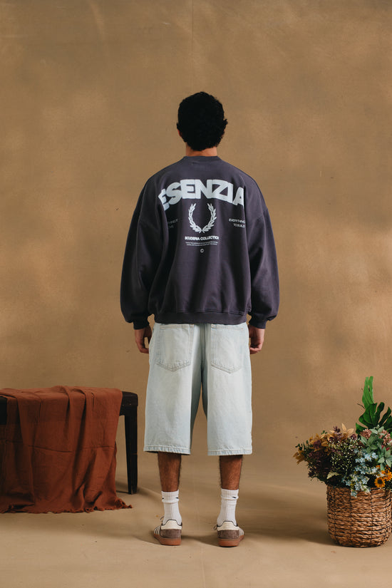 LAVA GREY ROYAL CREWNECK