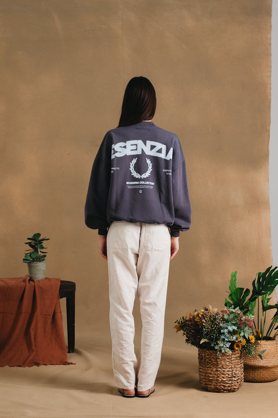 LAVA GREY ROYAL CREWNECK