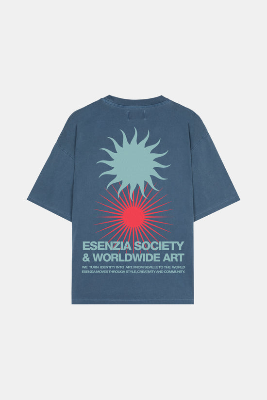 BLUE SUNSET TEE