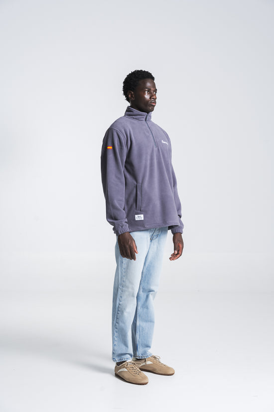 POLAR CLÁSICO 1/4 GRIS PLOMO