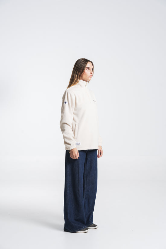 POLAR CLÁSICO 1/4 BLANCO ROTO