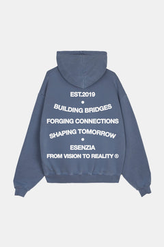 Sweat à capuche Baby Blue Direction
