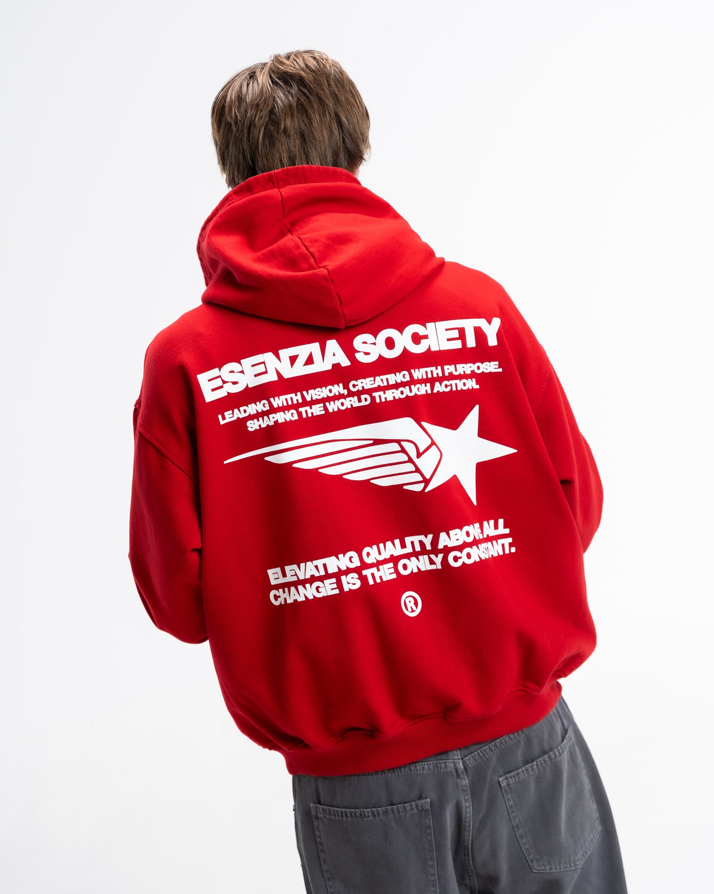 RED CHERRY METEORITE HOODIE