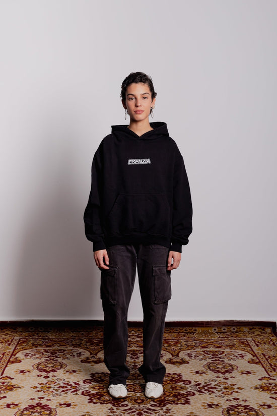 BLACK BEYOND HOODIE - Esenzia
