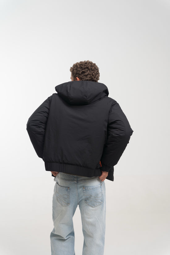 BLACK PUFFER JACKET