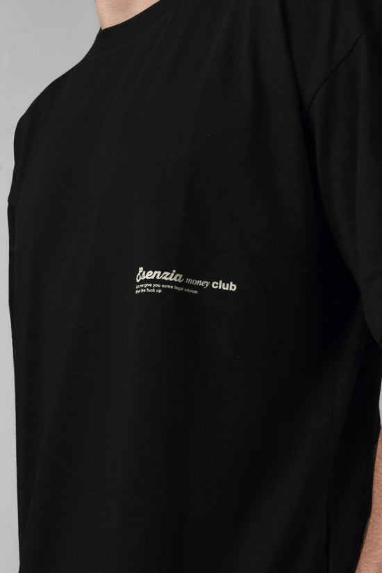 BLACK WOLF TEE - Esenzia