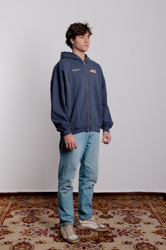 BLUE INSIGNIA ZIPPER - Esenzia