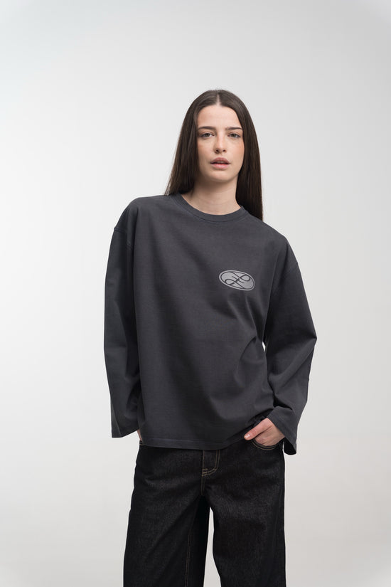 CHARCOAL PENNANT LONGSLEEVE