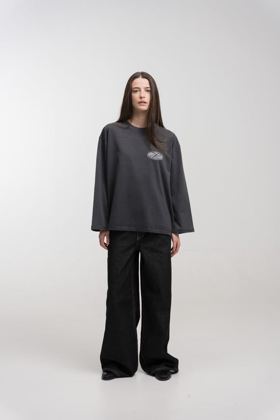 CHARCOAL PENNANT LONGSLEEVE
