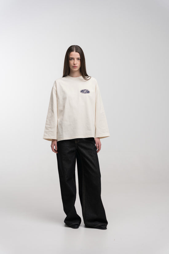 CREAM PENNANT LONGSLEEVE