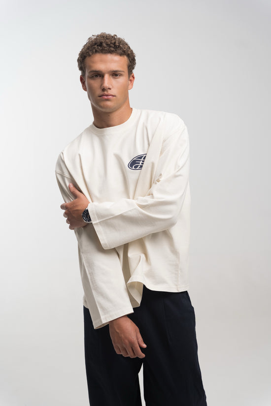 CREAM PENNANT LONGSLEEVE