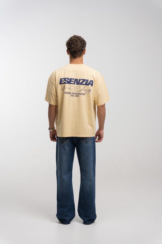 CREAM ROOTS TEE