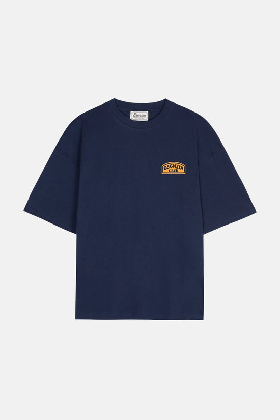 DARK BLUE CAMEL TEE - Esenzia