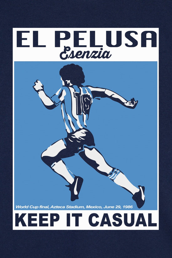 DARK BLUE D10S TEE - Esenzia