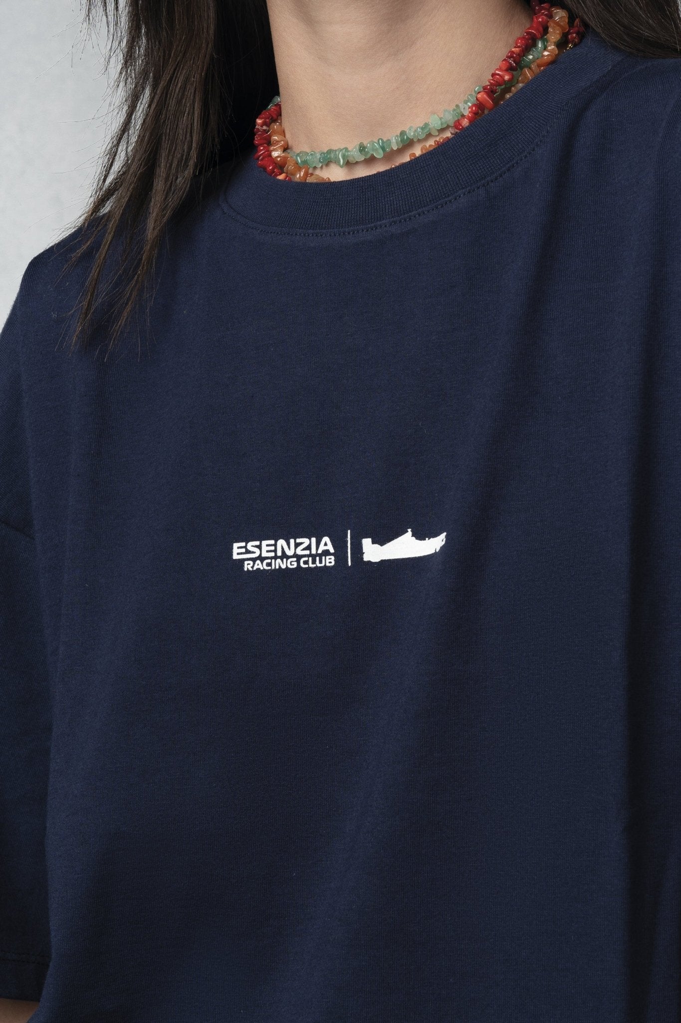 DARK BLUE NANO TEE - Esenzia