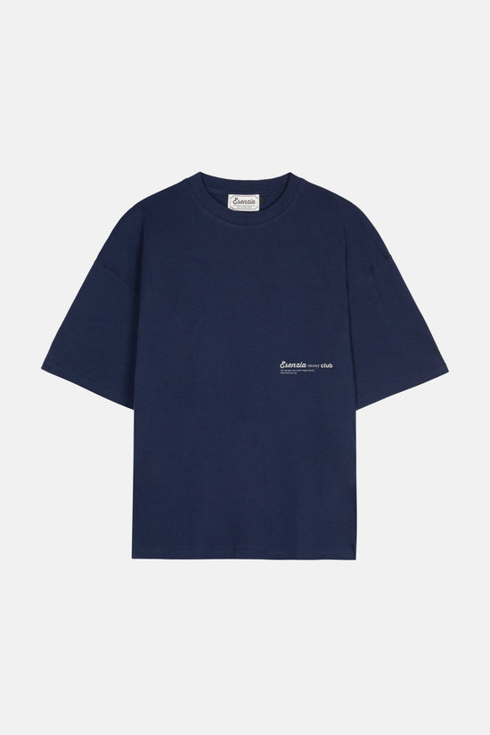 DARK BLUE WOLF TEE - Esenzia