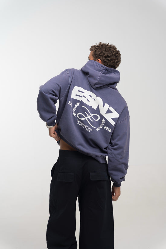 DENIM SOZIAL HOODIE
