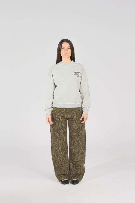 Dove Native Crewneck — on model