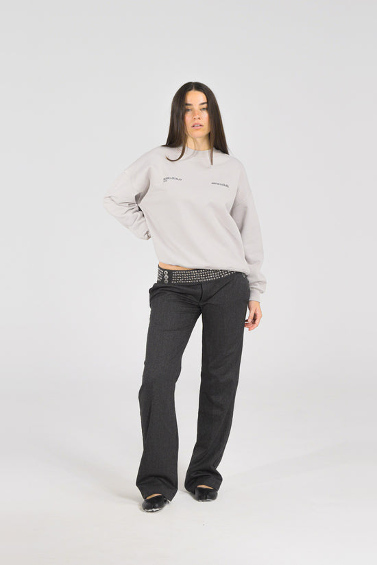 Fog District Crewneck — on model