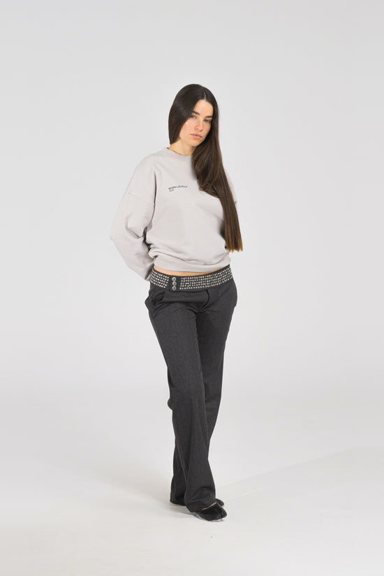 Fog District Crewneck — on model