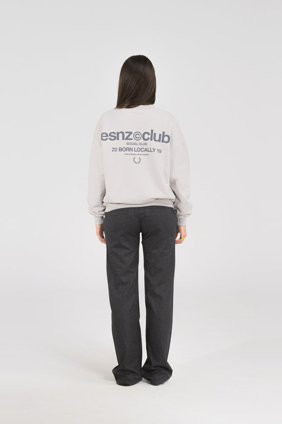Fog District Crewneck — on model