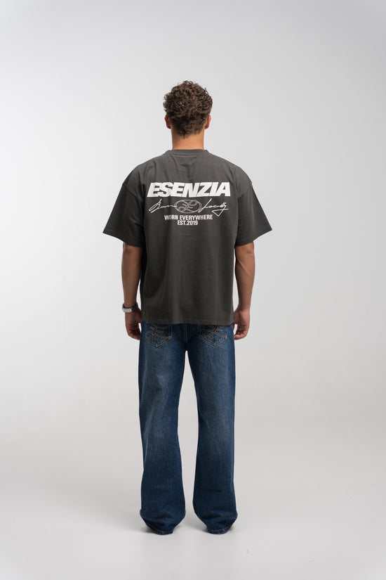 GRAPHITE ROOTS TEE