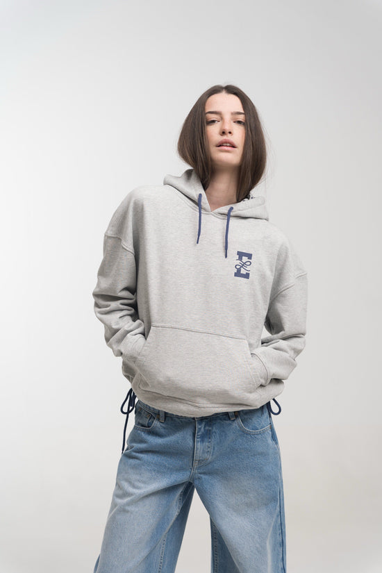 HEATHER POLKA HOODIE
