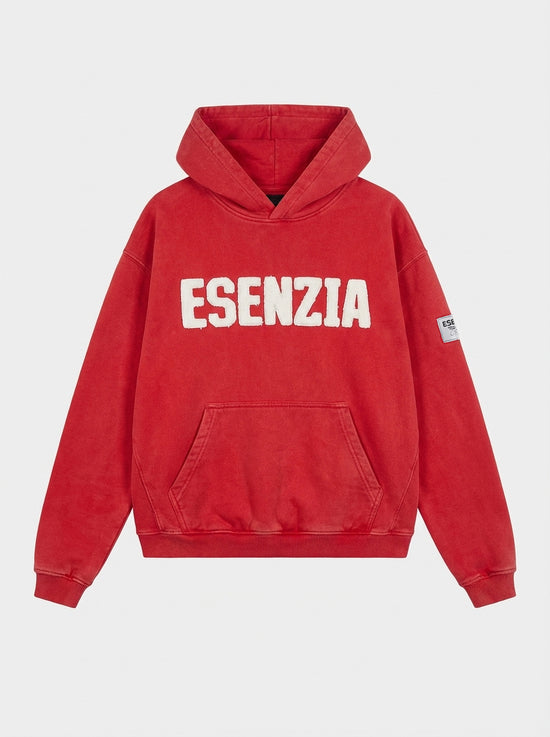 SCARLET CHEST HOODIE