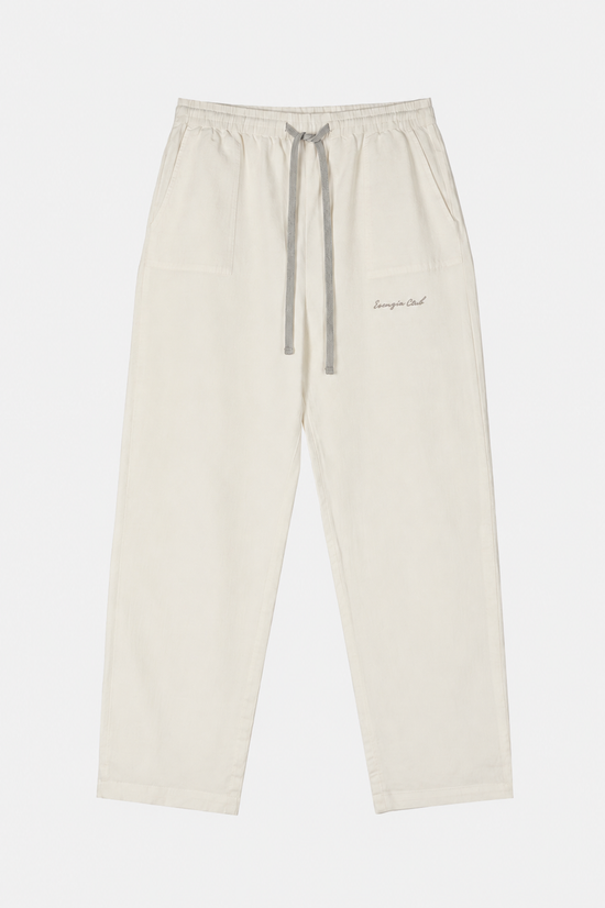WHITE LINEN PANTS