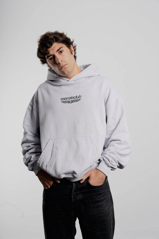 IRON GREY RUSH HOODIE - Esenzia