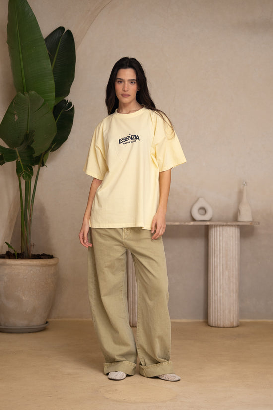 YELLOW PALMERAIE TEE
