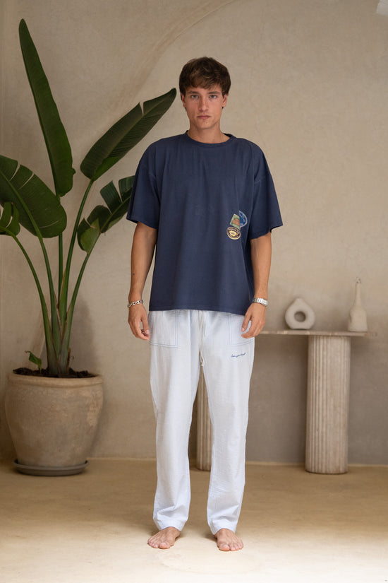 BLUE PATCHES TEE