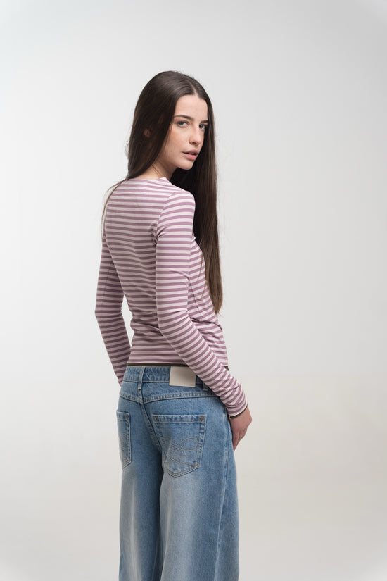MAUVE BRETON LONGSLEEVE