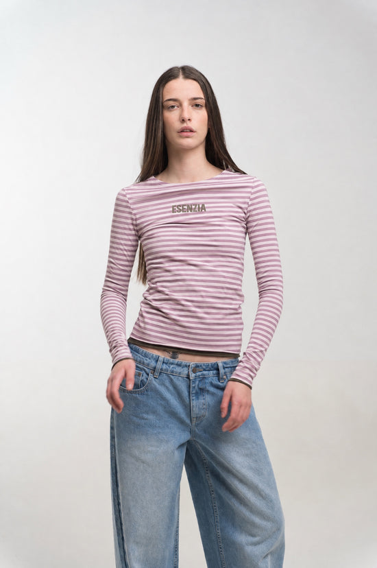 MAUVE BRETON LONGSLEEVE