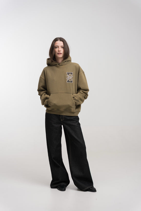 MOSS TARTAN HOODIE