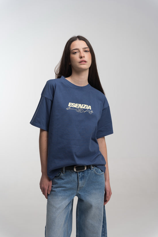 NAVY ROOTS TEE