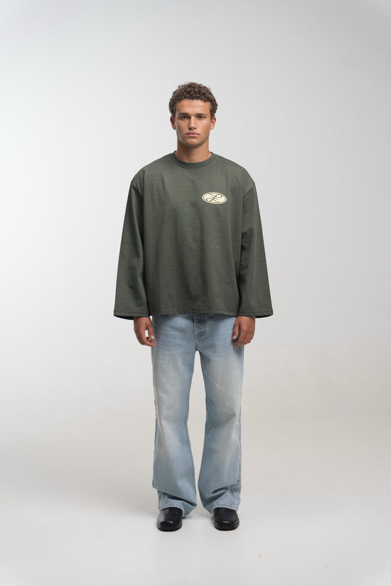 OLIVE PENNANT LONGSLEEVE