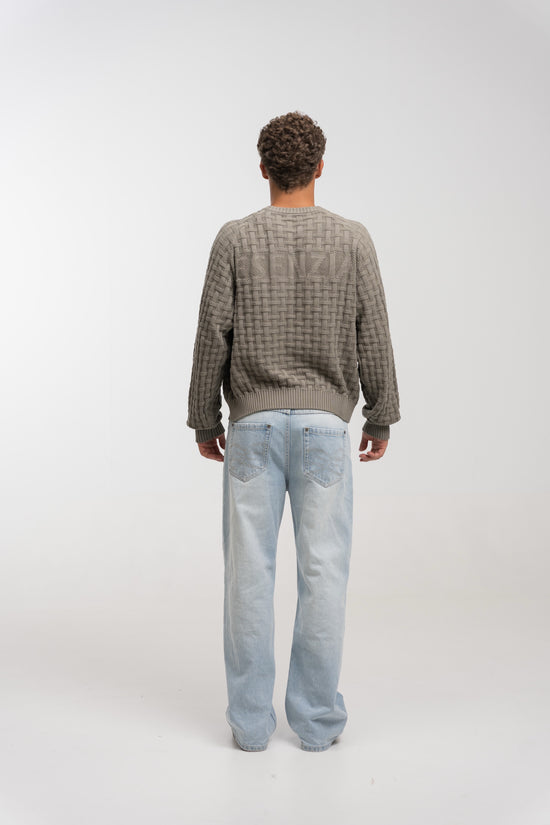 OLIVE TESSERA KNIT SWEATER