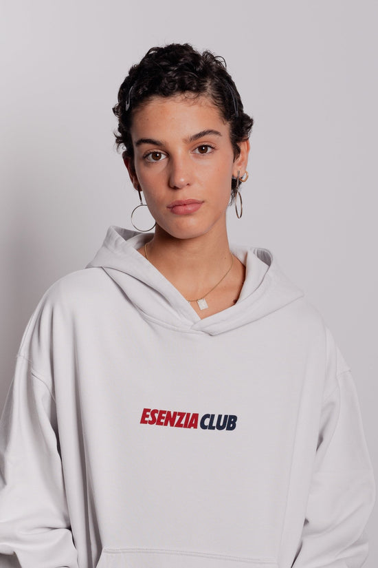 PEARL GREY NOVA HOODIE - Esenzia